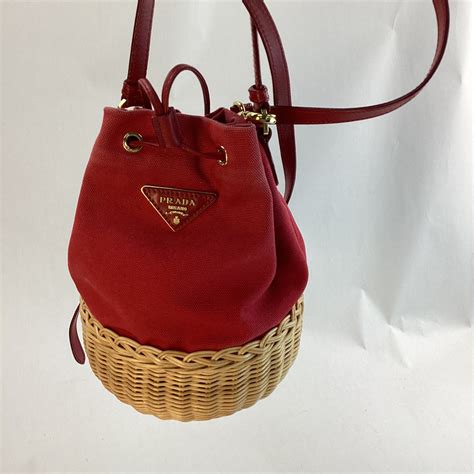 prada rattan bag|authentic preloved prada bags sale.